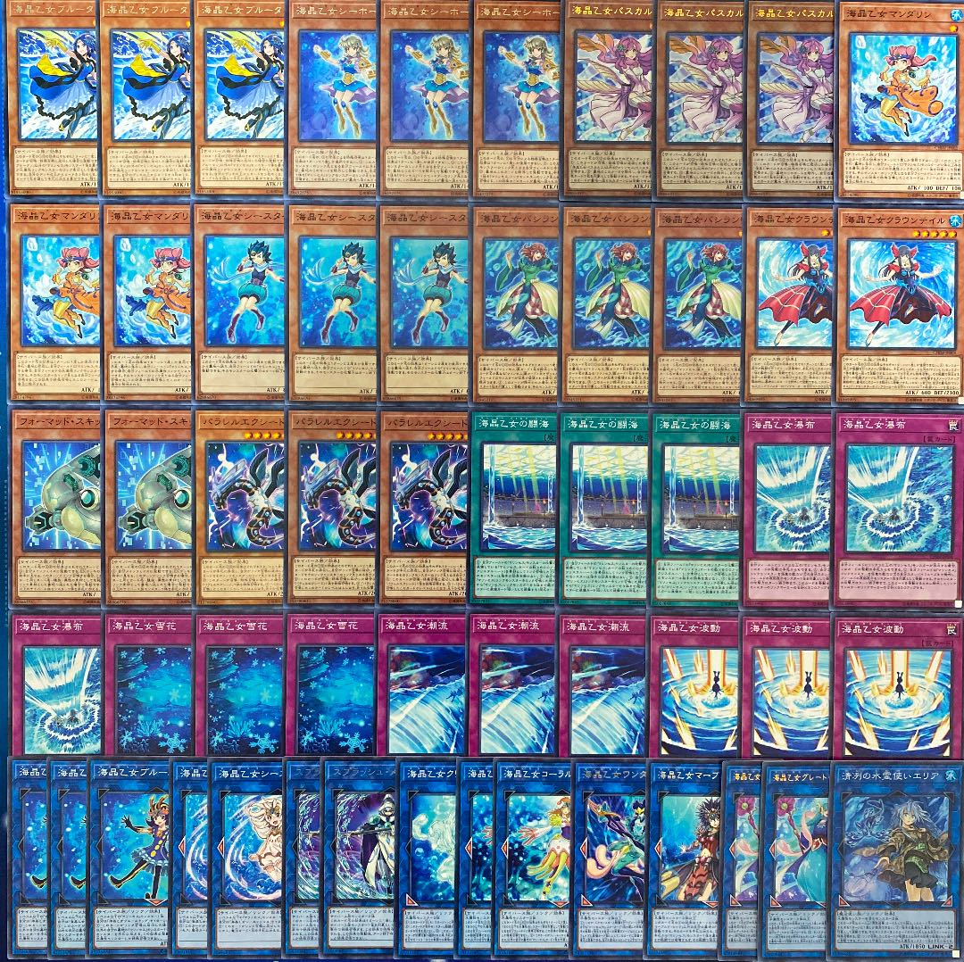 ガチ構築》海晶乙女 マリンセスデッキ40枚＋EX15枚 30枚の通販 Oakmoss