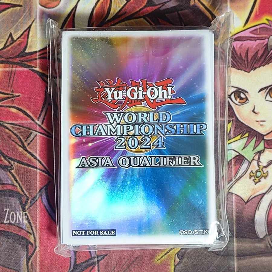遊戯王WCS2024 スリーブ 赤 未開封 yu-gi-oh 【公式通販】