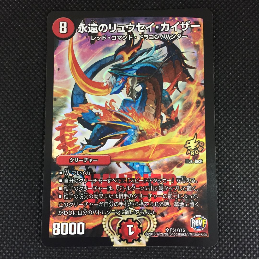 永遠のリュウセイ・カイザー WINNERプロモ 2枚 2枚の通販 水土日祝休