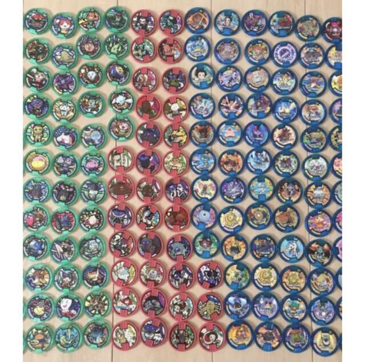 妖怪ウォッチ 妖怪メダル 524枚セット 1章 2章 3章 4章 5章 Zメダル 30