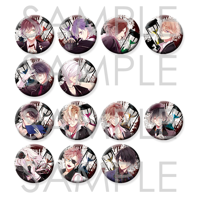 DIABOLIK LOVERS MORE, MORE BLOOD ビッグ缶バッジ | 乙女向け通販
