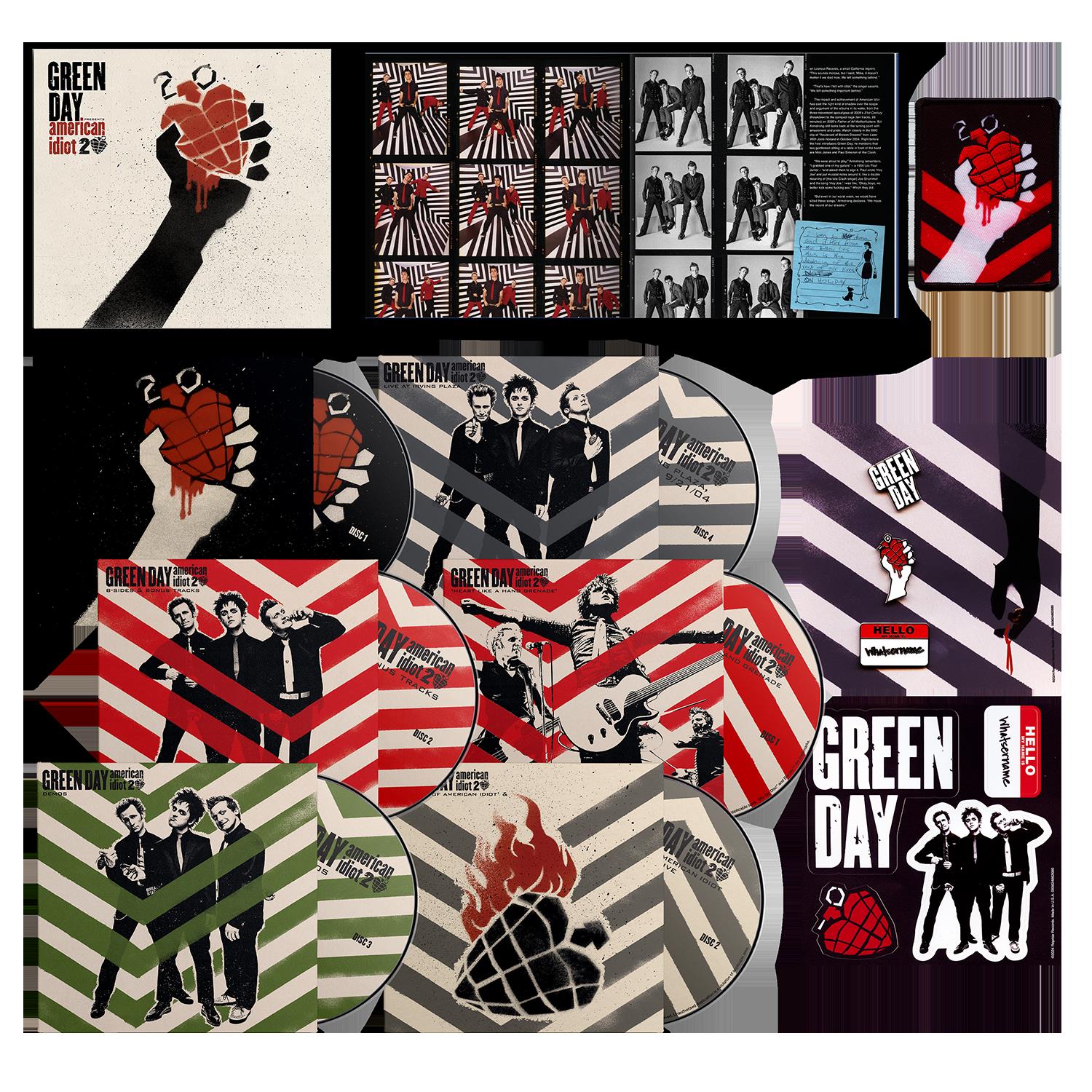GREEN DAY、最高傑作『American Idiot』発売20周年記念した4枚組CD＋2