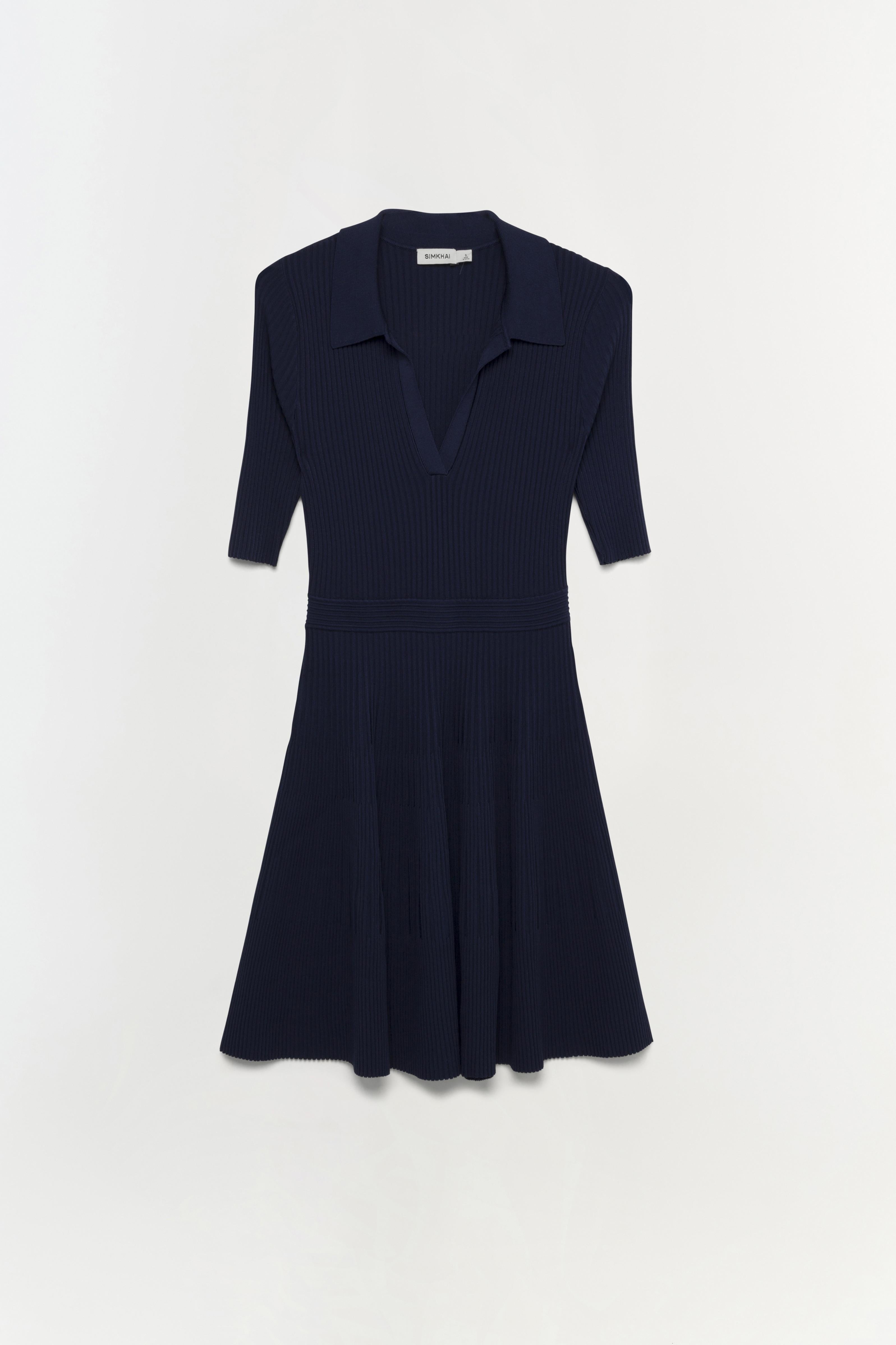 Patricia Polo Mini Dress - Midnight Blue | SIMKHAI