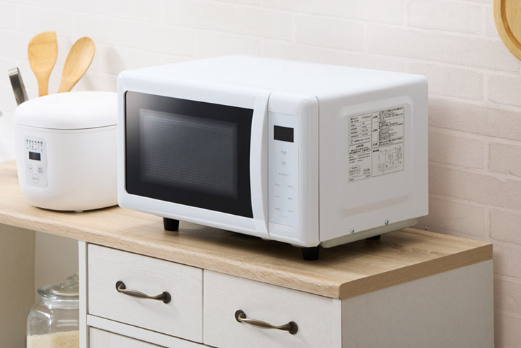 電子レンジ ヘルツフリー フラットテーブル 18L SP-ER01 | simplus