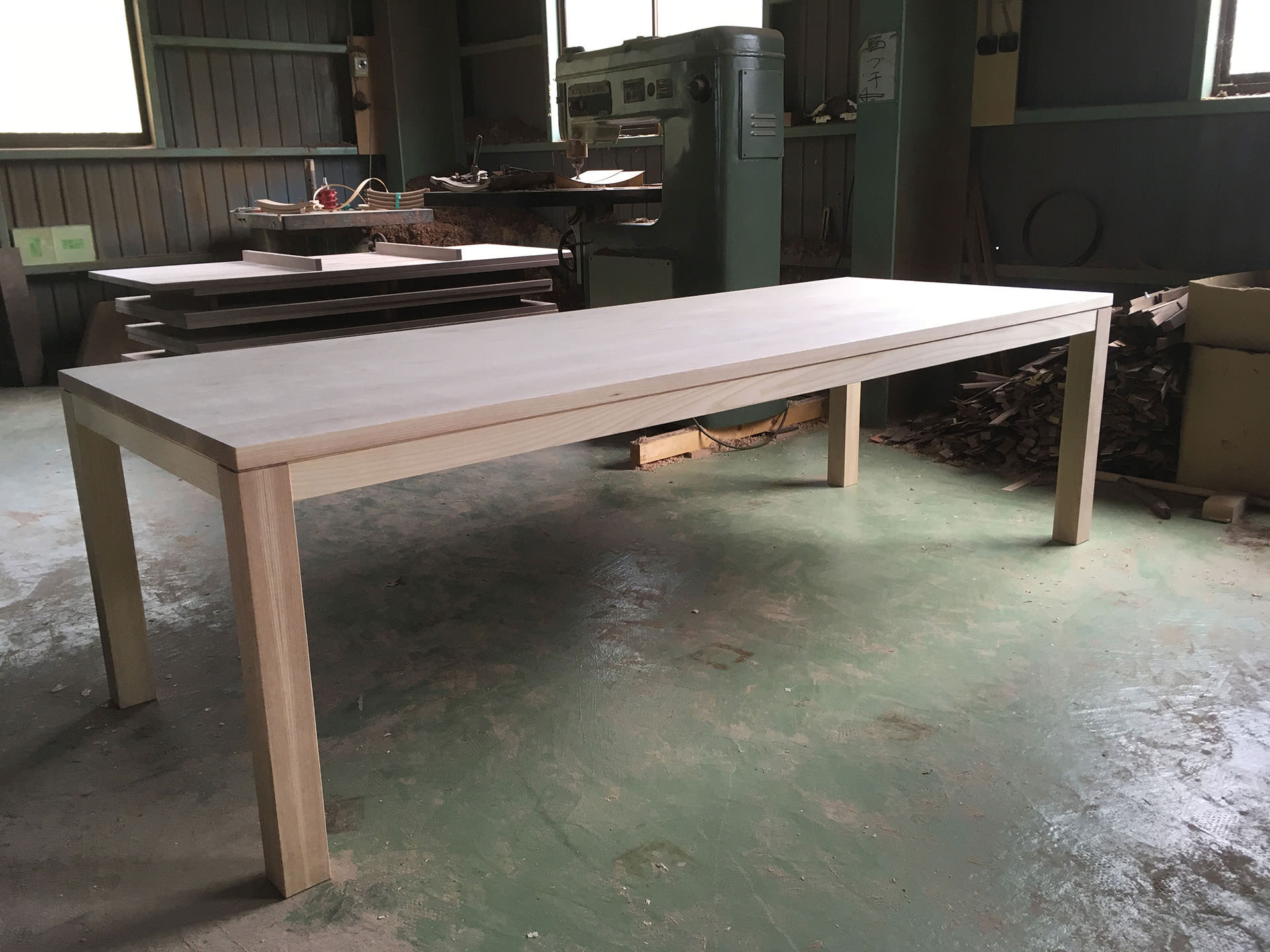 ダイニングテーブル | ホワイトアッシュ | 高品質ハンドメイド家具