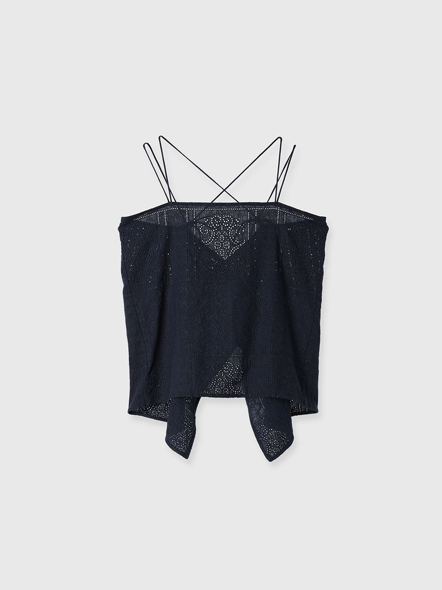 CREDONA - CUTWORK LACE CAMI / カットワーク レースキャミソール