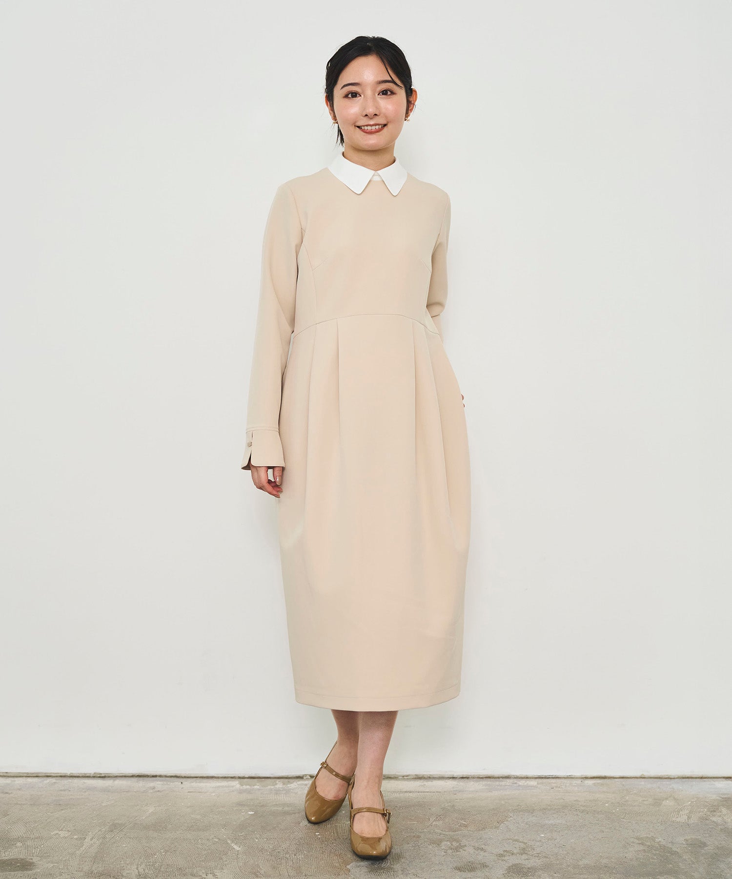 衿2way】 ミディコクーンワンピース – Sirin Online Store