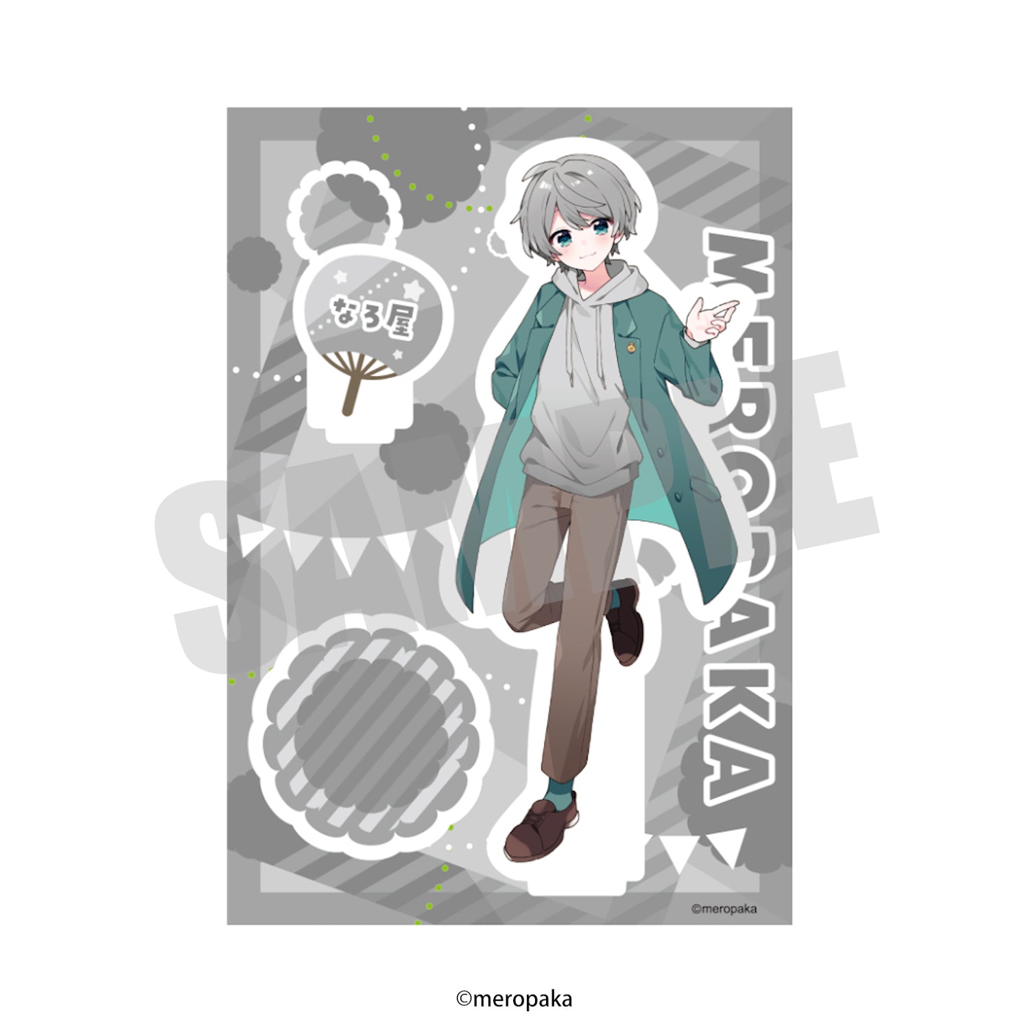 10月下旬〜順次発送予定] アクリルスタンド 文化祭ver. なろ屋 – めろ