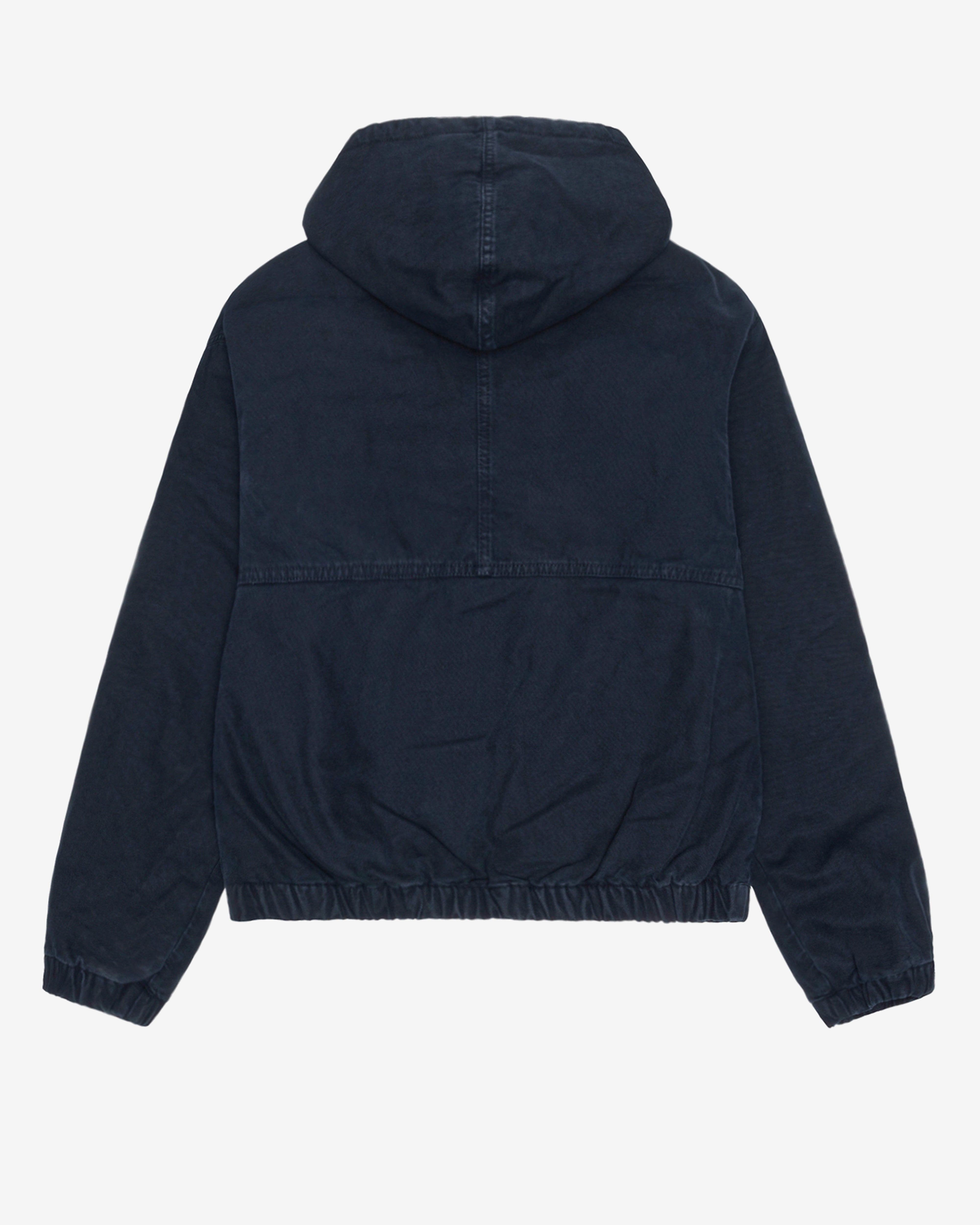 Stüssy: Men's Work Jacket Insulated Canvas (Navy) | DSMNY E-SHOP