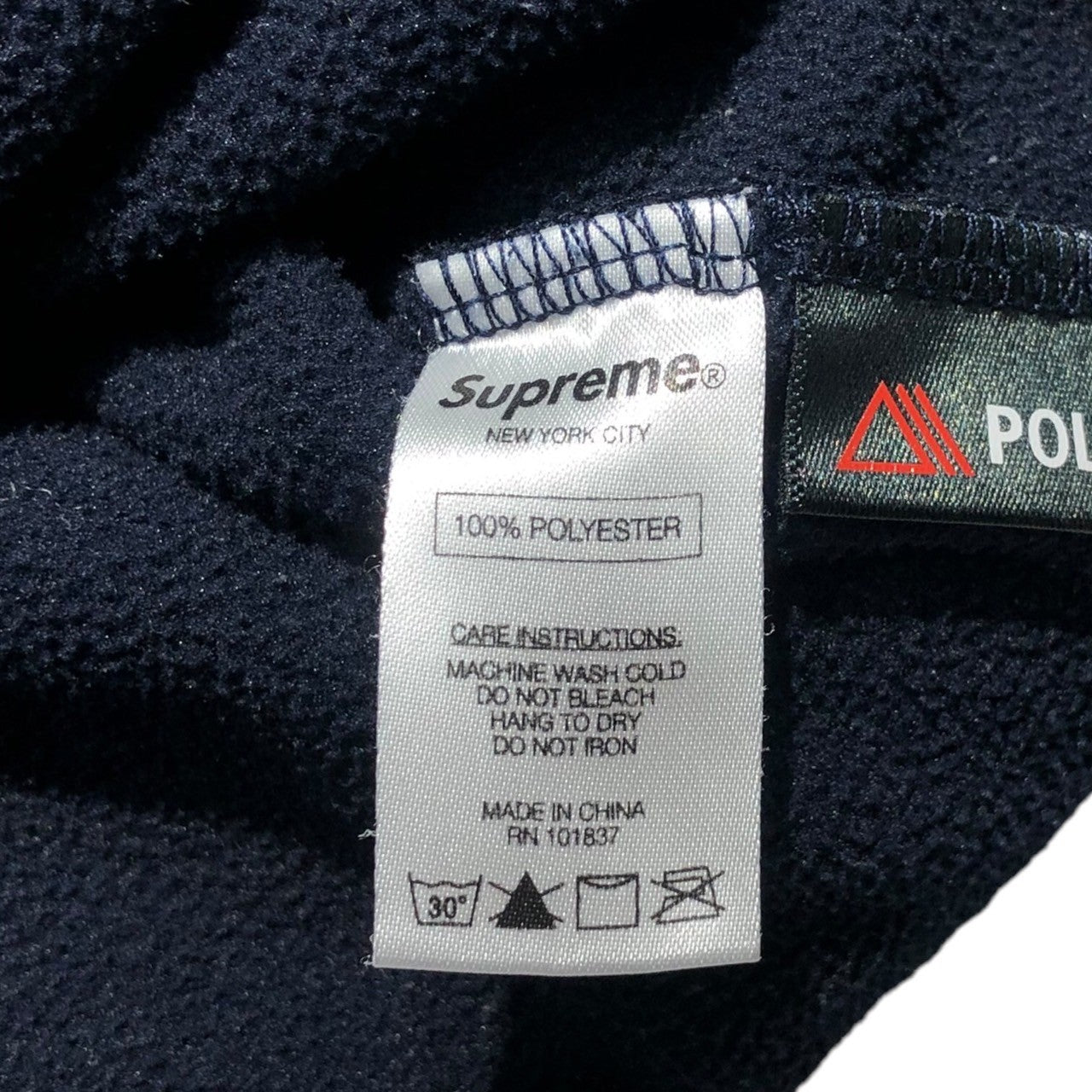 SUPREME(シュプリーム) 18AW Polartec Small Box Crewneck Sweatshirt