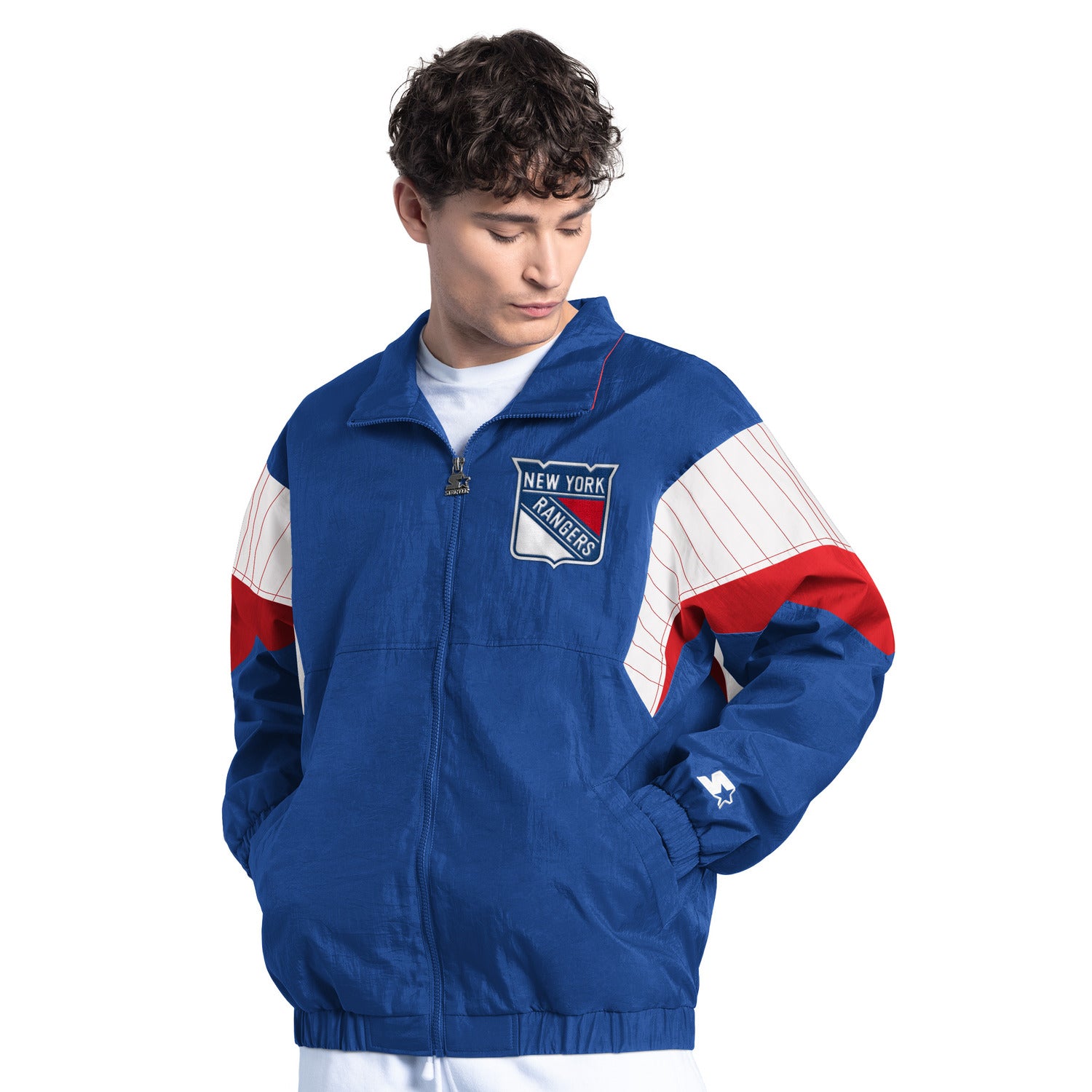 Starter Rangers Yard Line Full Zip Jacket – Shop Madison Square Garden