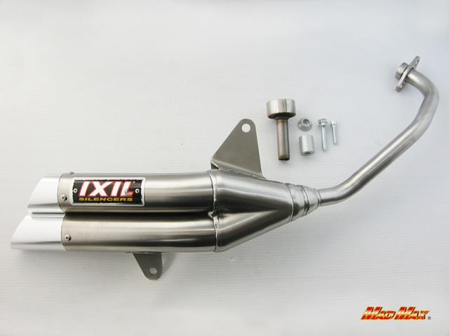 IXIL シグナスX(SE44J) デュアルマフラー ステンレス [株式会社マッド