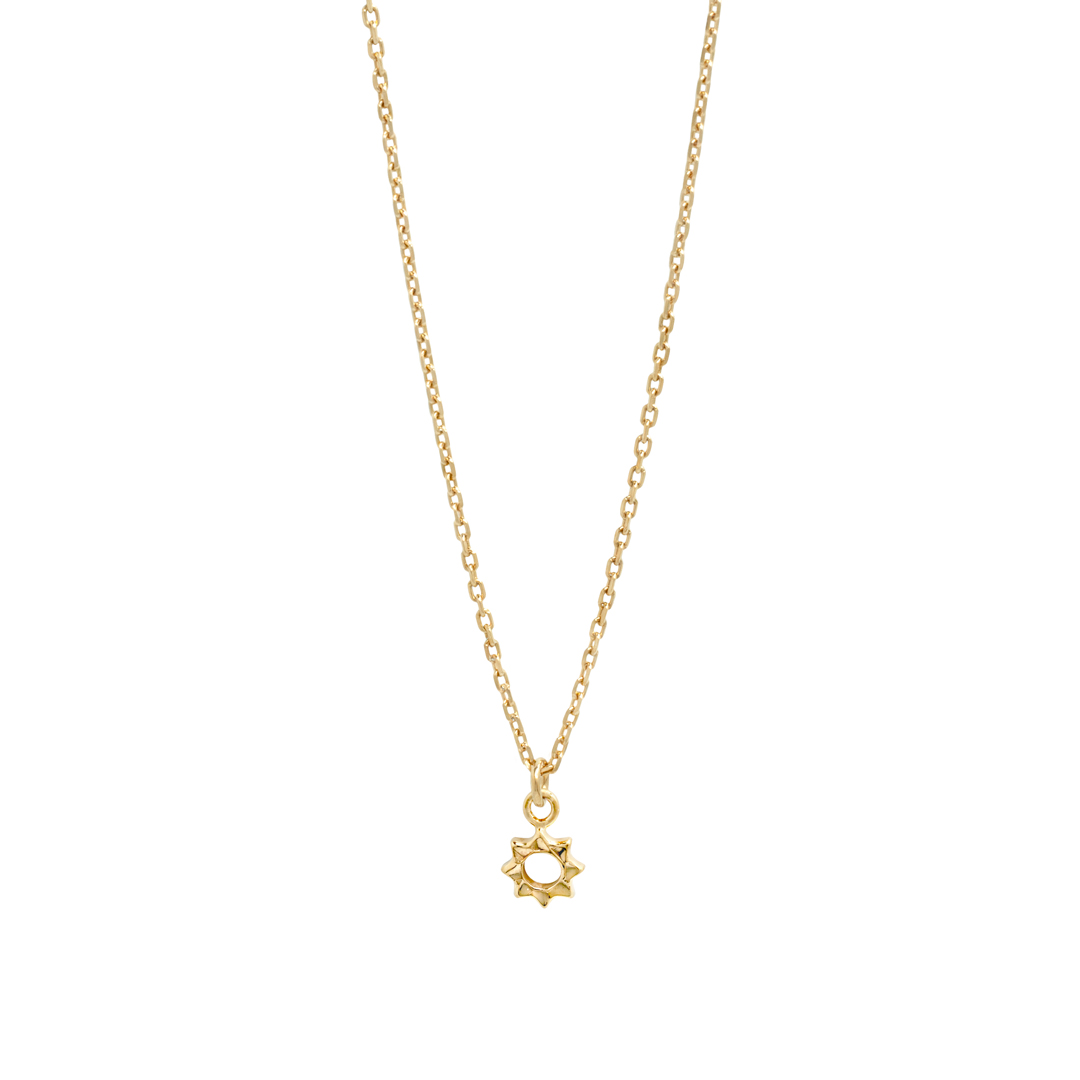 ハワイアンジュエリー/K10YG/プティット スタークロス ネックレス