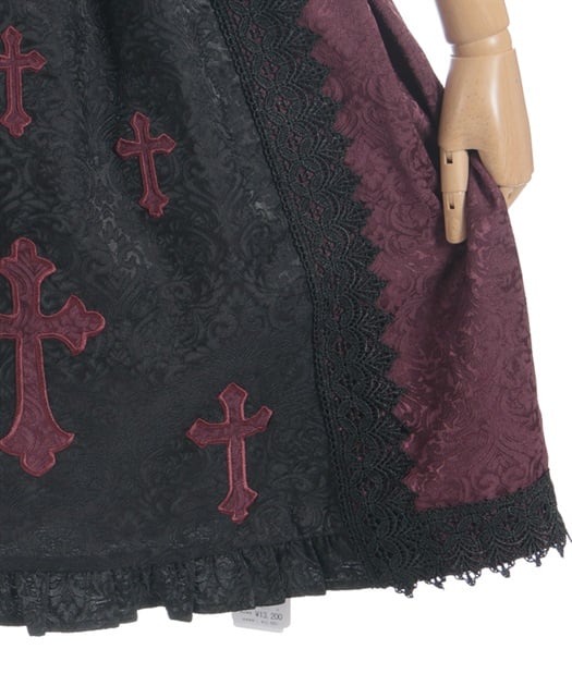 クロスモチーフジャンスカ | Chalmiere | axes femme onlineshop