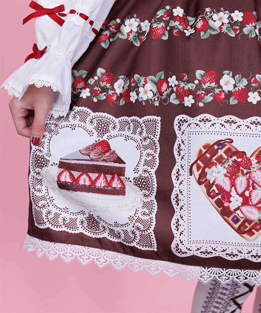 ベイクドベリージャンパースカート【三次予約】 | Chalmiere | axes