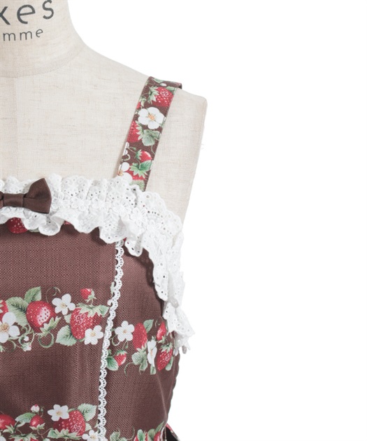 ベイクドベリージャンパースカート【三次予約】 | Chalmiere | axes