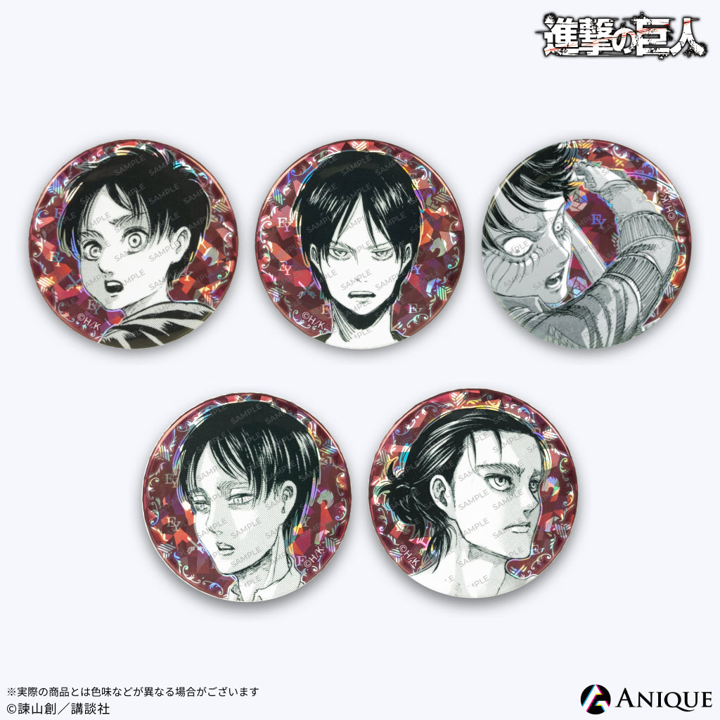 進撃の巨人 巨人中学校 巨中 缶バッジ 缶バッチ ライナー ベルトルト