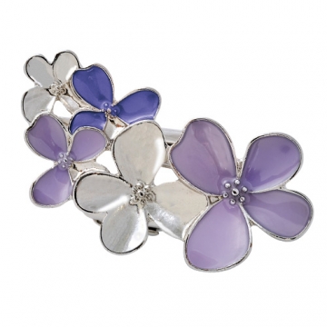 華咲クリップブローチライラック|宇治田原製茶場ネットショップ