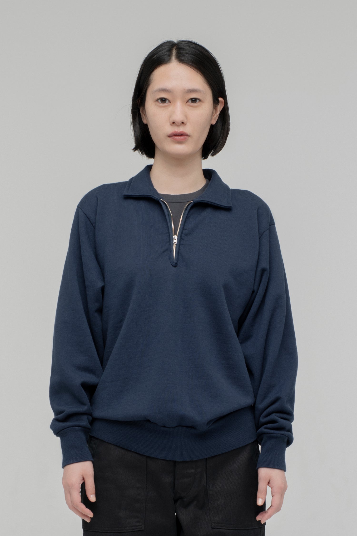 Half Zip Sweatshirt (Pile Lining) – CIOTA Online Shop