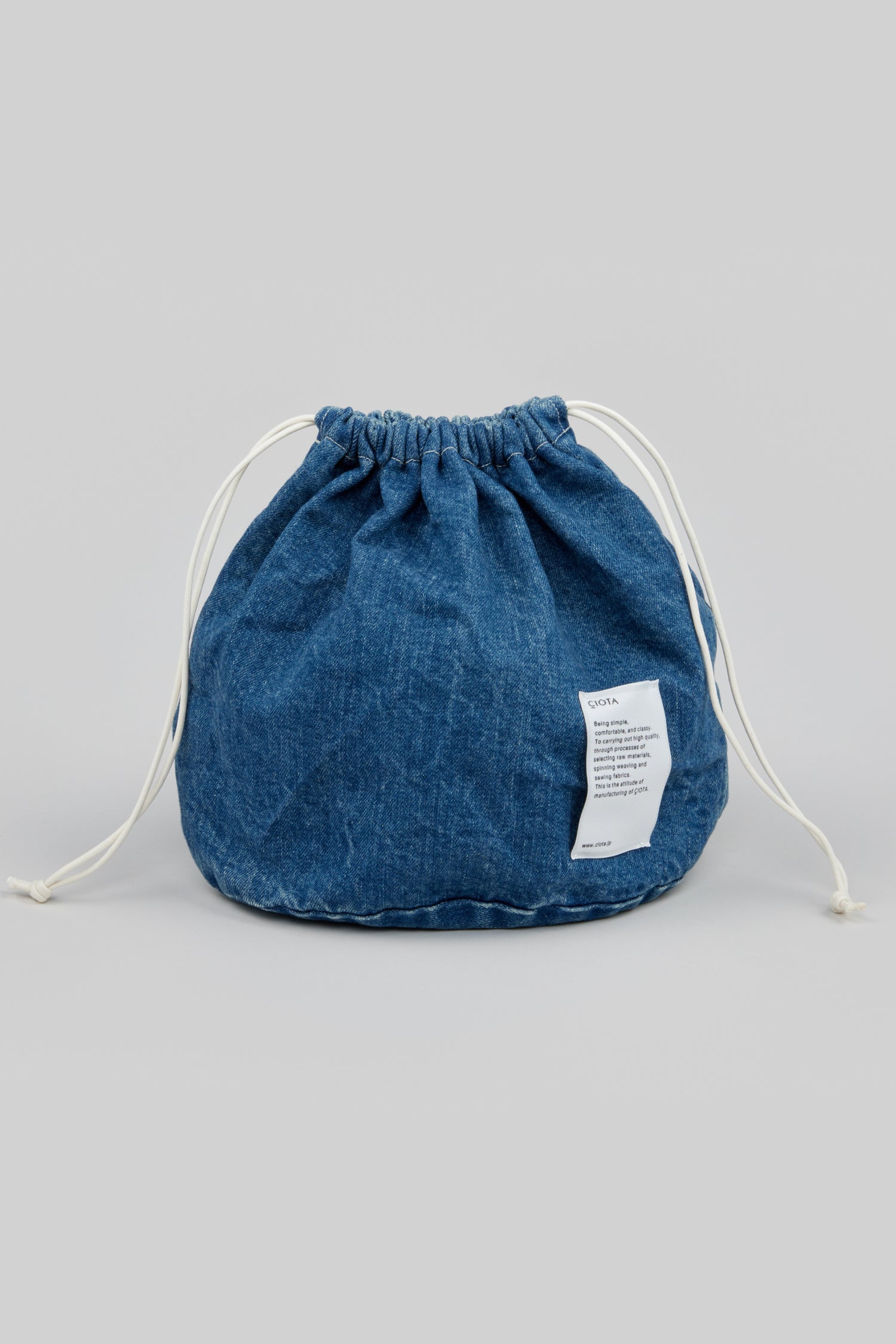 Denim Drawstring Bag – CIOTA Online Shop