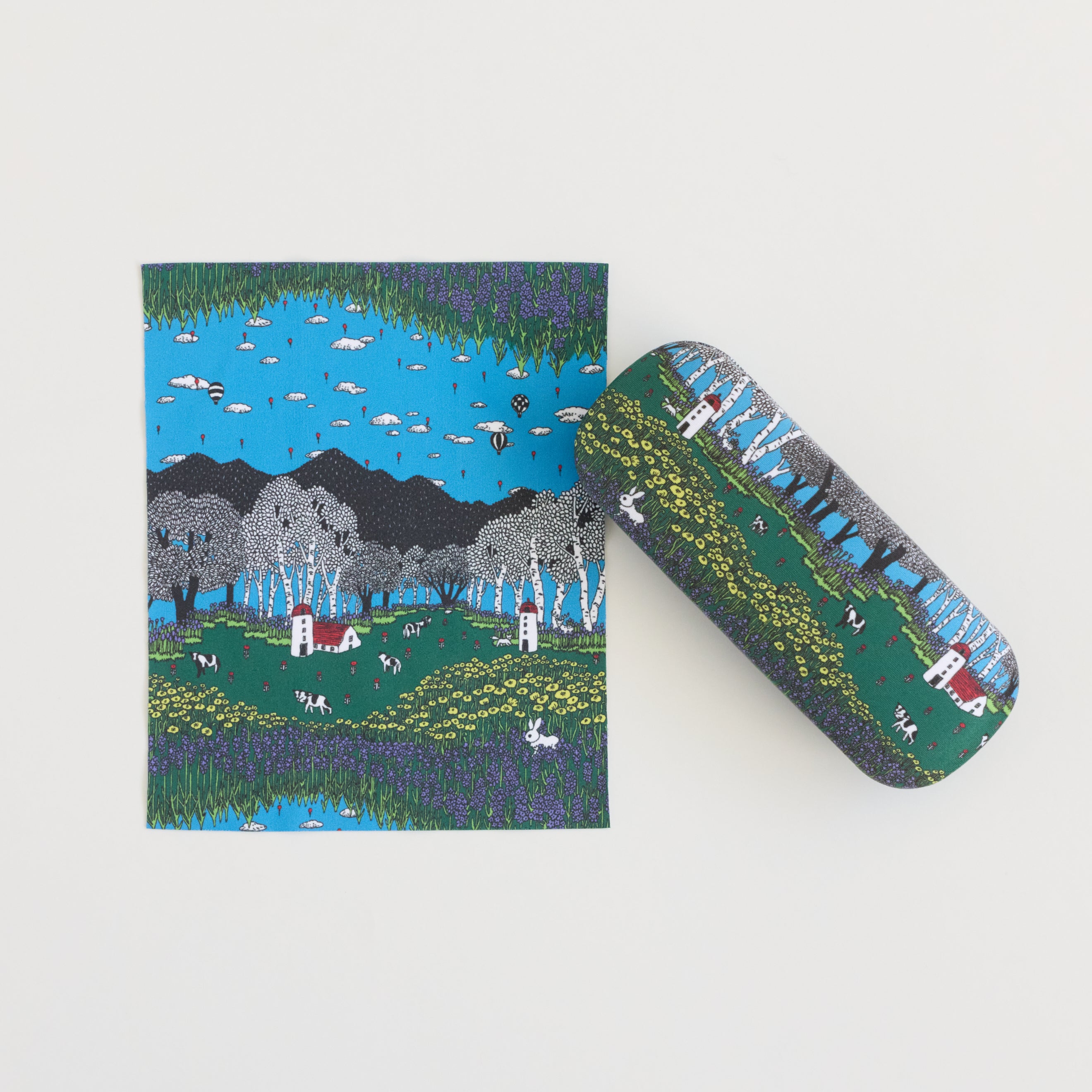 北海道・美瑛柄｜ メガネケース【marble SUD】 – ことりっぷオンライン