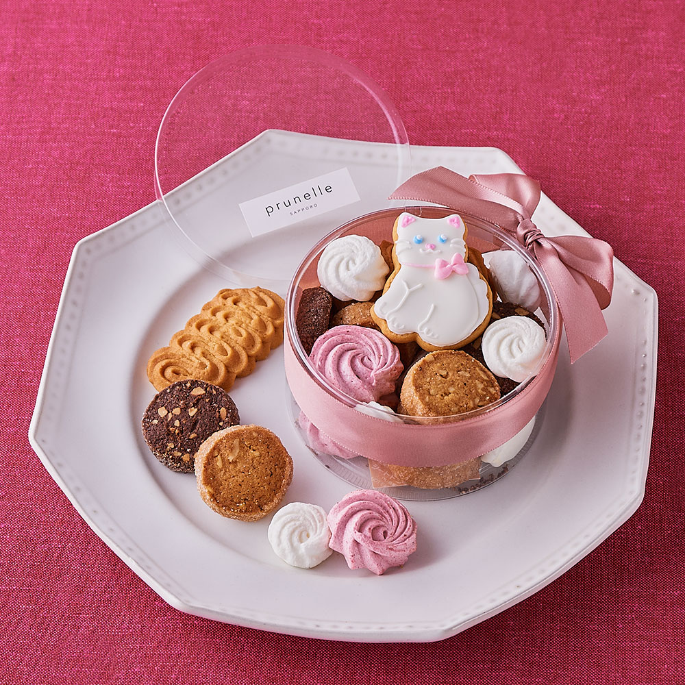 ミニクッキーBOX －プリュねこ－ 6種: スイーツ・洋菓子 | スイーツ