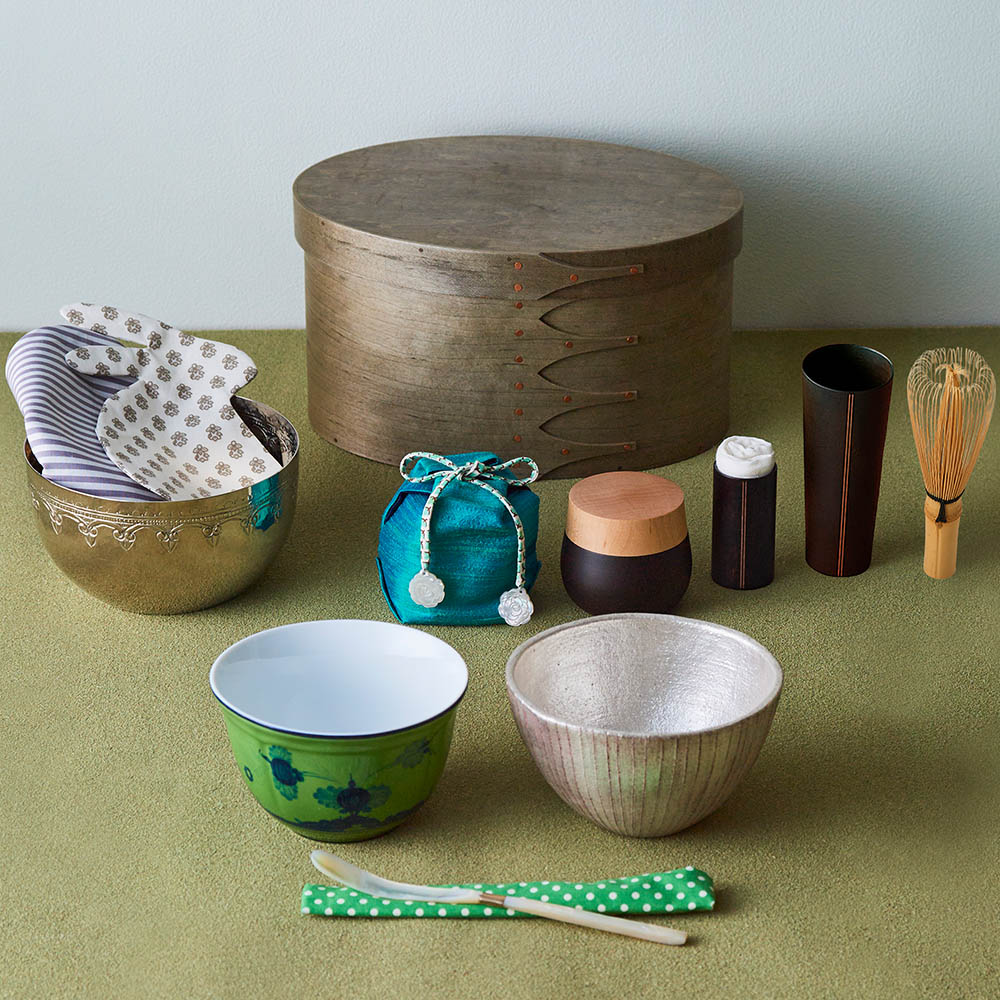 おもてなし茶箱「オーバルボックス」×〈ジノリ1735〉オリエンテ