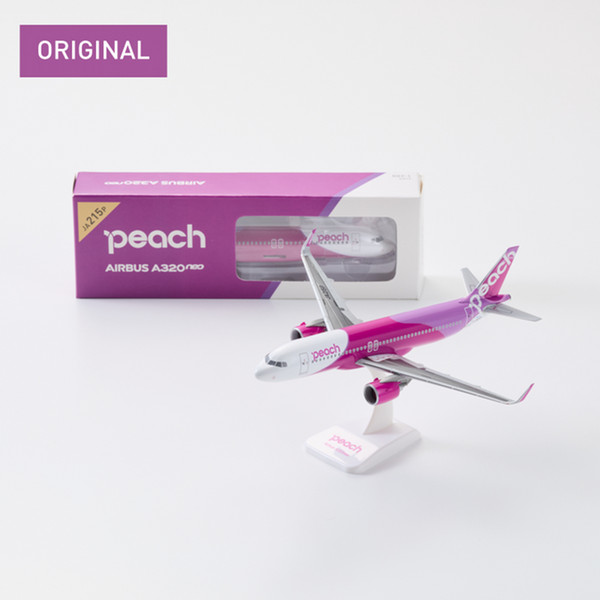 Peachオリジナル 1:200 A320neo スケールモデル JA215P - Peach公式