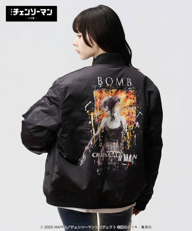 予約商品】チェンソーマンxglamb(グラム) Bomb Bomber Jacket / ボム