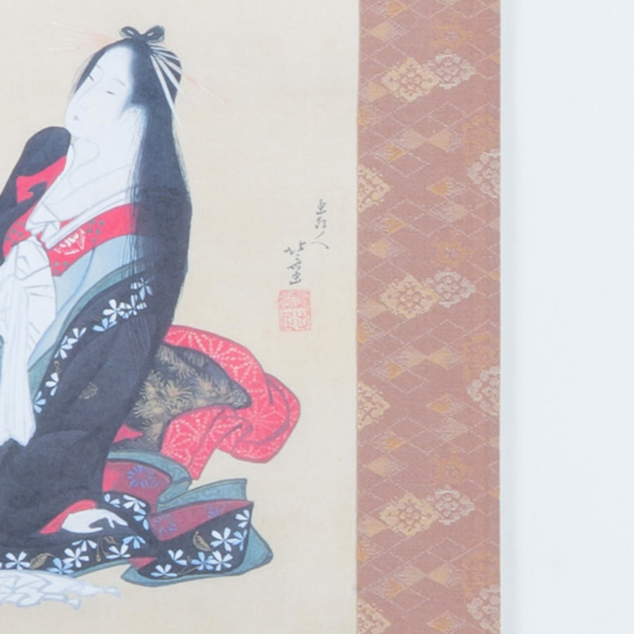 かけ軸「二美人（にびじん）」 – Shop of Hokusai ｜ 北斎館ネットショップ