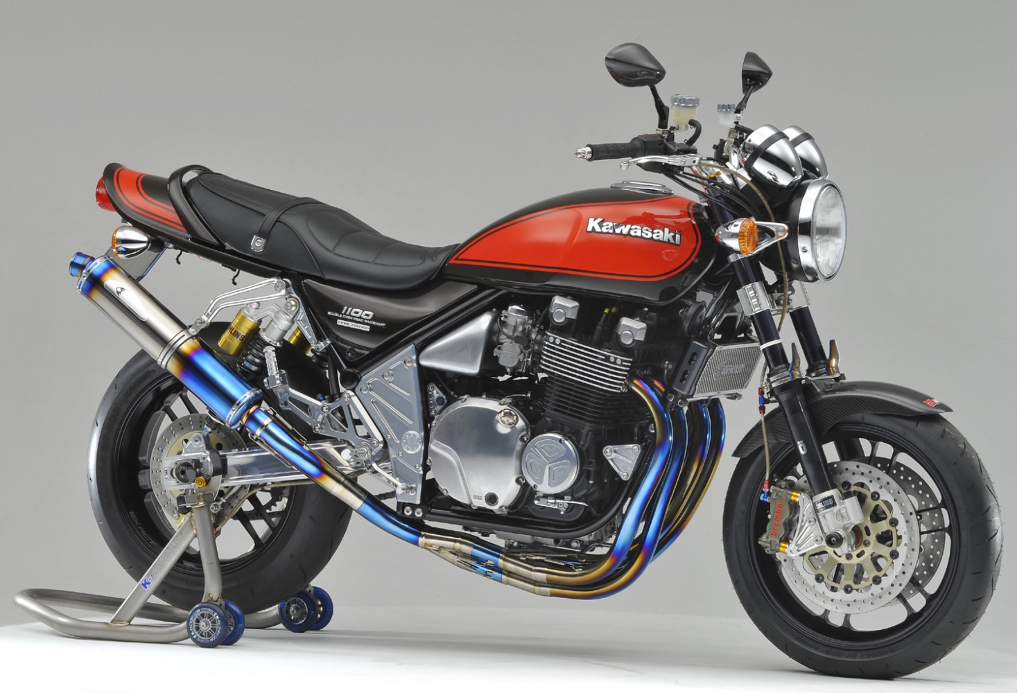 K-FACTORY ONLINE SHOP / フルエキゾーストマフラー UPタイプ 1本出し