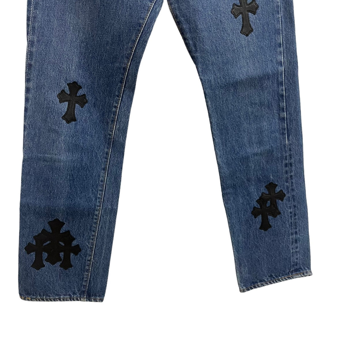 CHROME HEARTS×LEVI'S クロスパッチデニムパンツ インディゴ サイズ 25