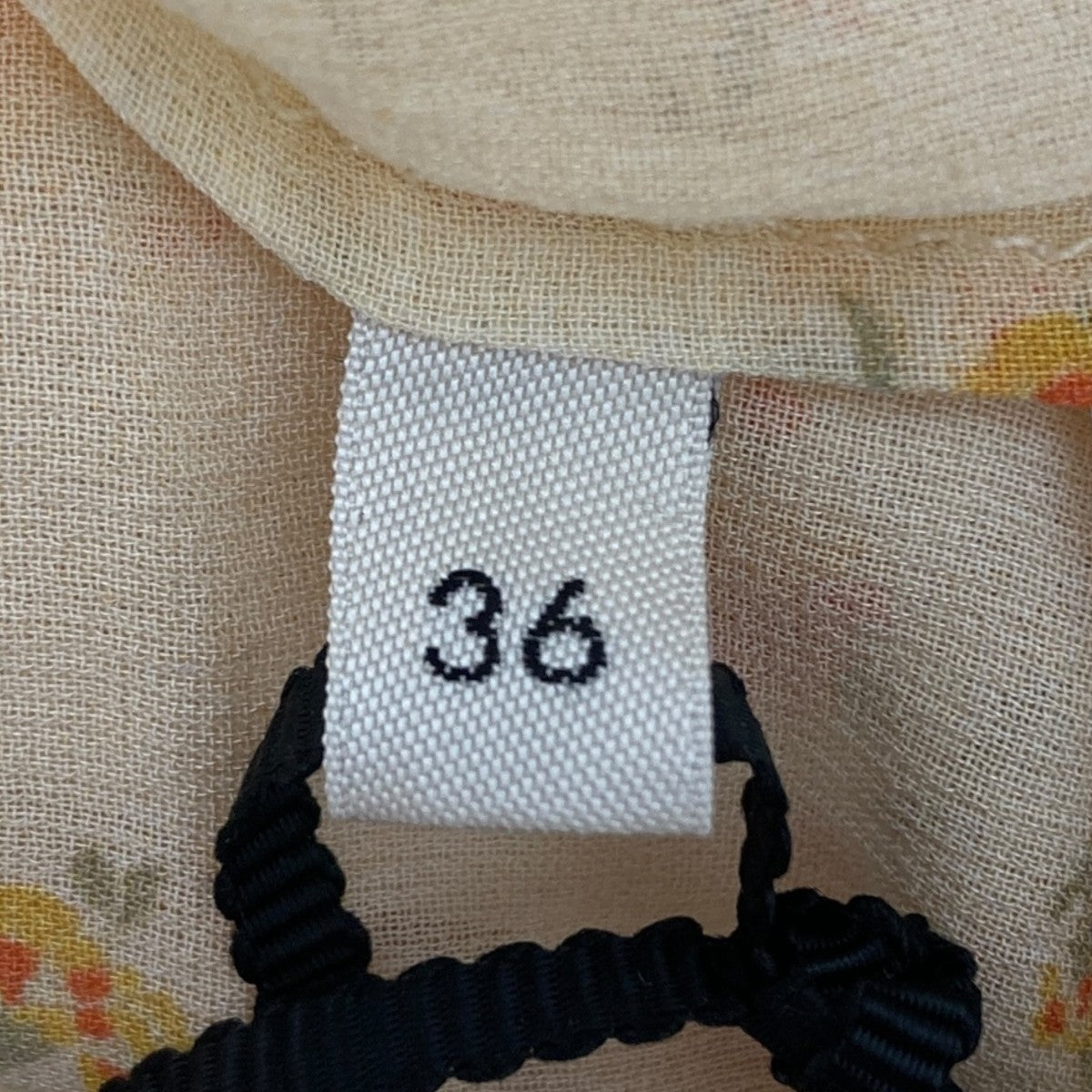 CELINE(セリーヌ) シルクシャツブラウス 2B553271P ベージュ サイズ 36