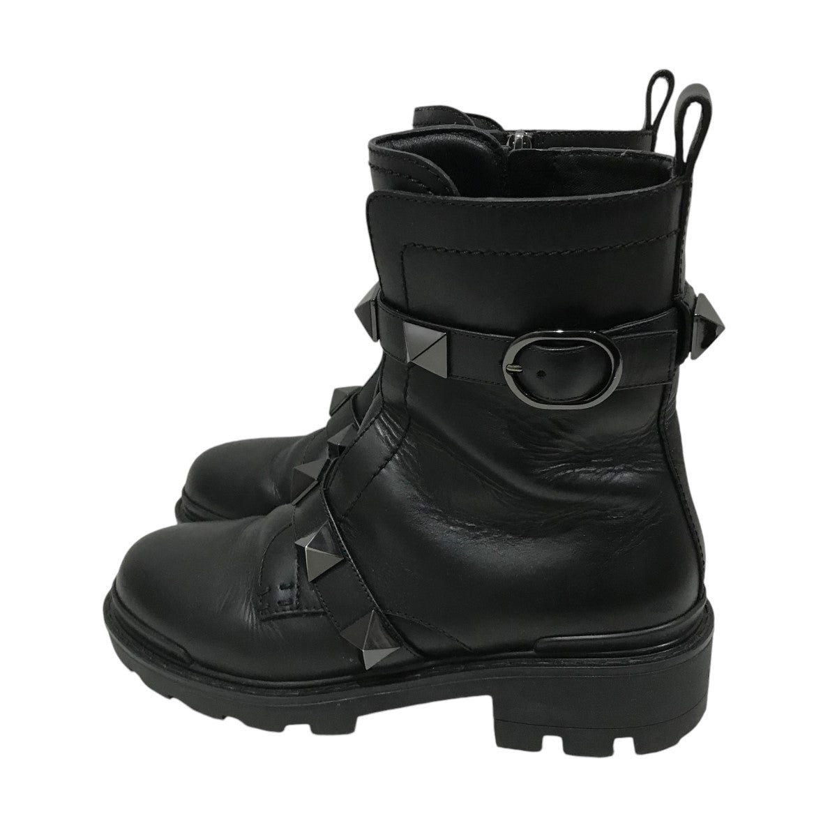 VALENTINO(ヴァレンチノ) ローマンスタッズコンバットブーツ