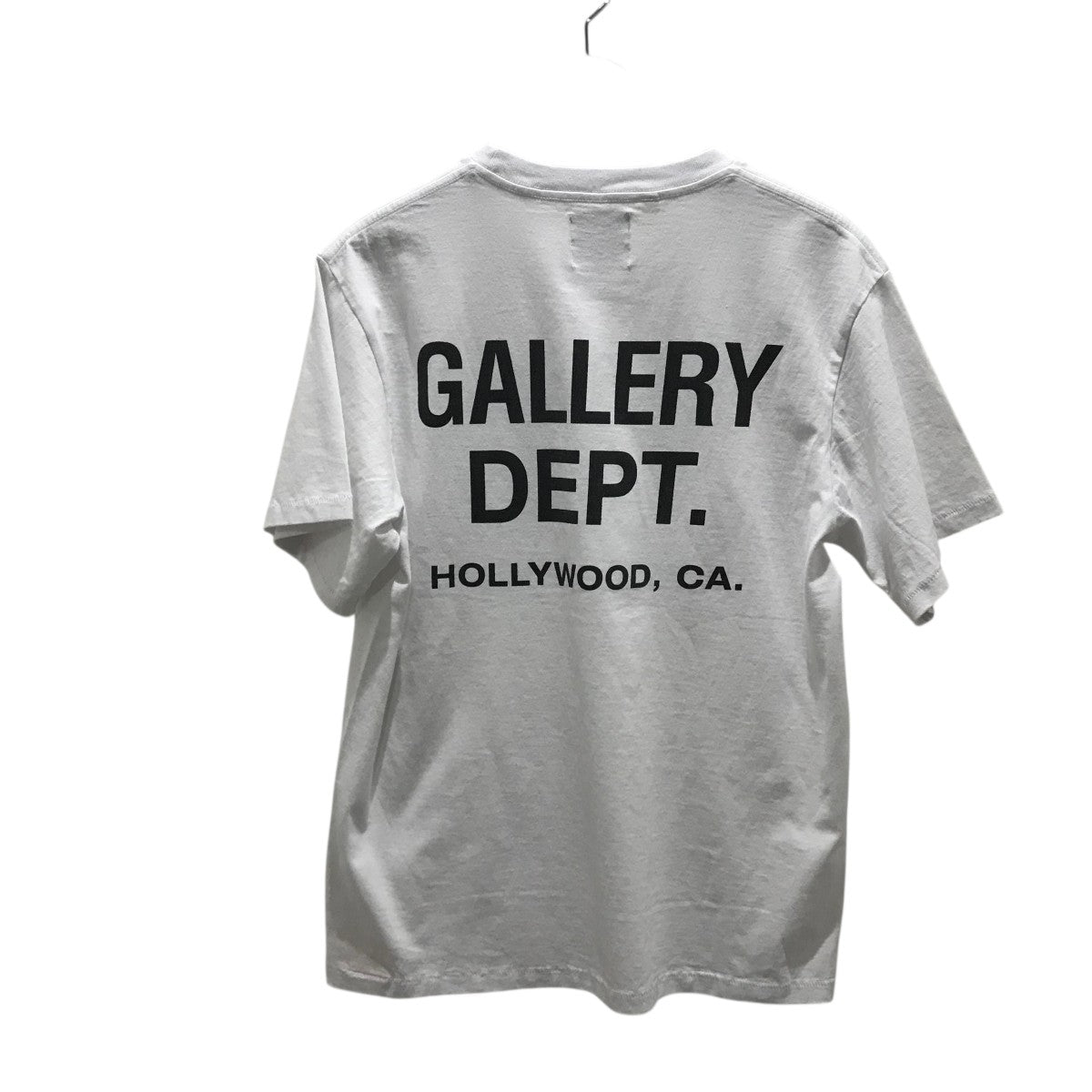GALLERY DEPT(ギャラリー デプト) ロゴTシャツ ホワイト サイズ S
