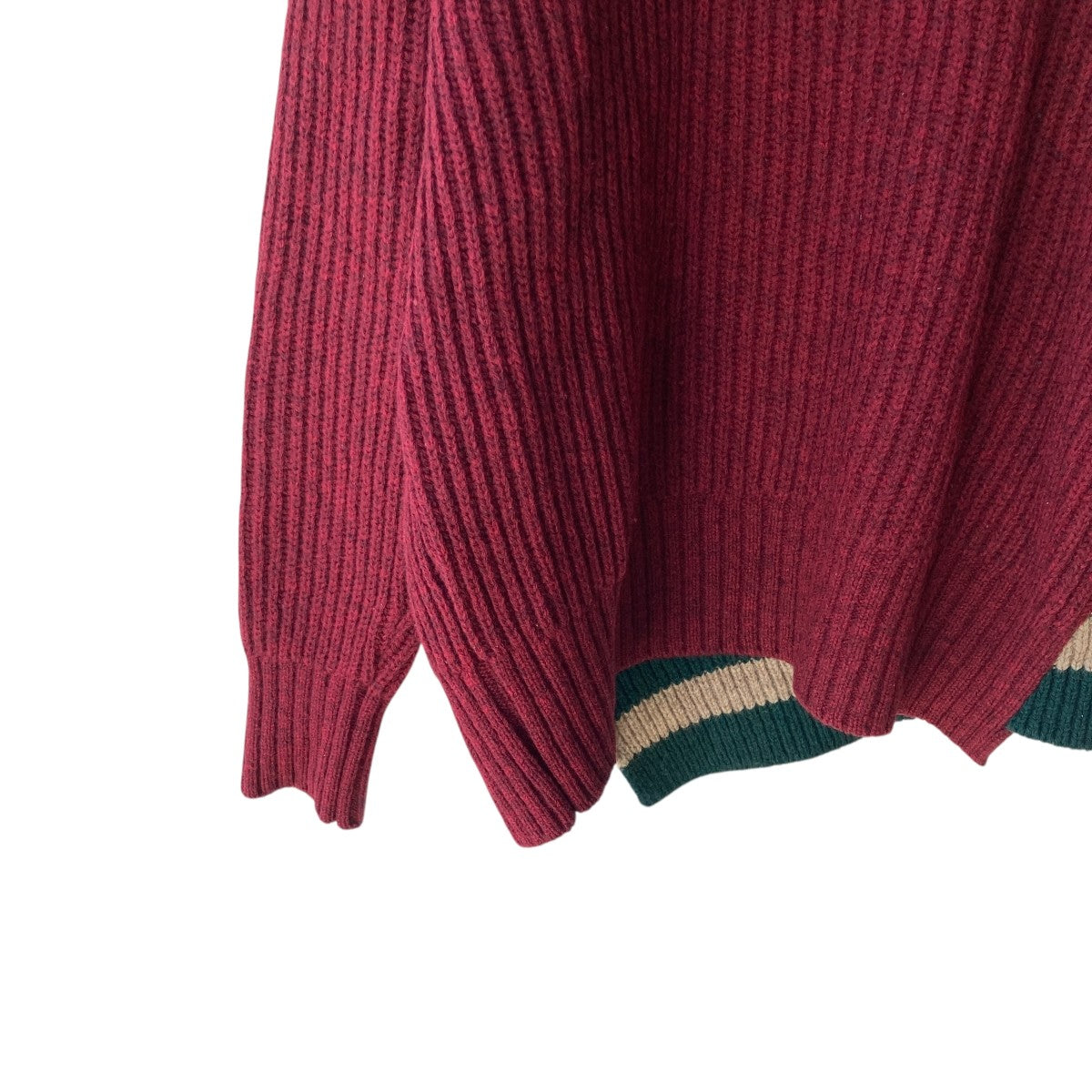 KOLOR(カラー) CRAZY PATTERN KNITVネックニット19WCM-N01301 19WCM