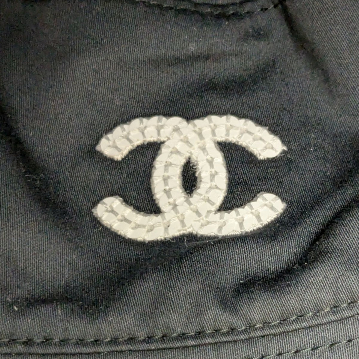 CHANEL(シャネル) リバーシブルバケットハット ブラック×マルチカラー