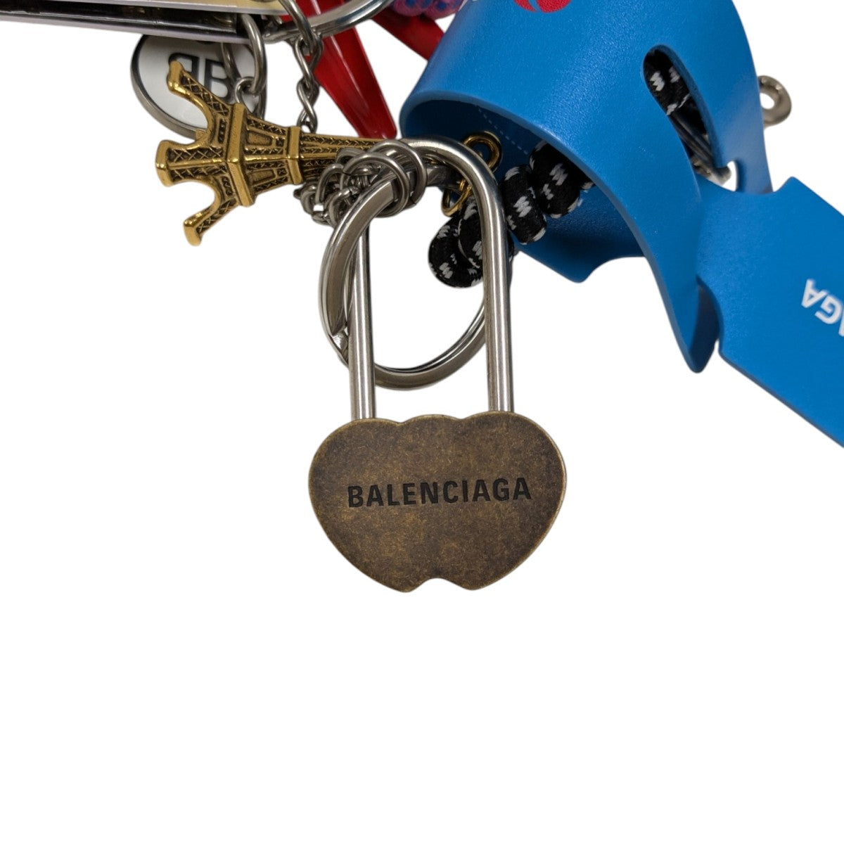 BALENCIAGA(バレンシアガ) 25SSKEYRING SUBWAY CARD MULTIマルチキー