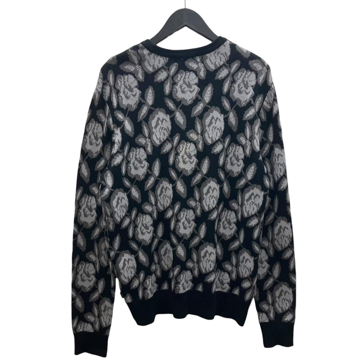 Supreme(シュプリーム) 12AW Rose Sweaterローズセーター ブラック