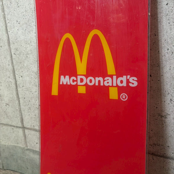サイドパネル 看板 【MacDonald（マクドナルド）】公衆電話 ガレージ