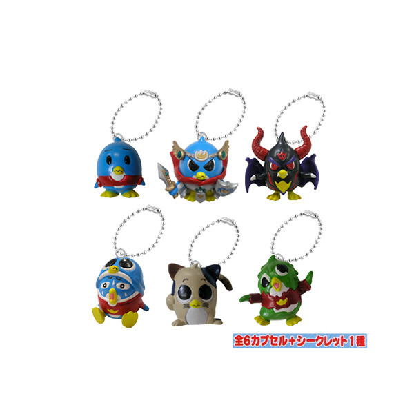 楽天市場】ペンギンの問題フィギュアキーチェーンの問題2〜面白大変身