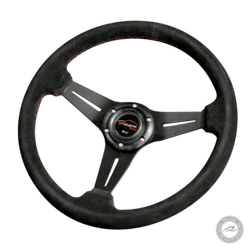 楽天市場】デポレーシング ステアリング ハンドル 35φ N パンチング