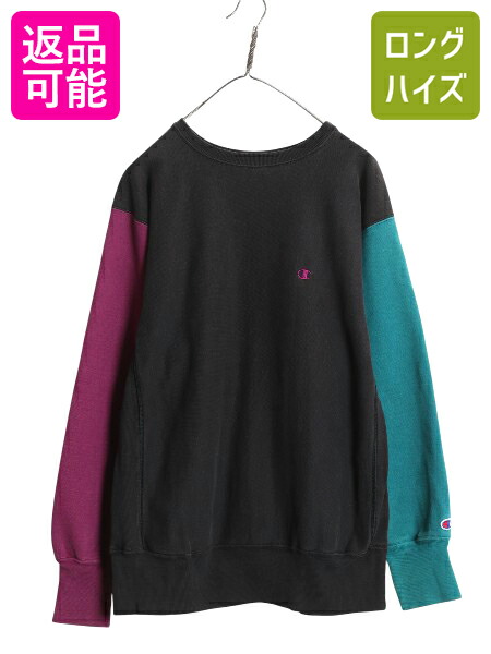楽天市場】90s 青刺繍タグ 大きいサイズ XXL □ Champion リバース