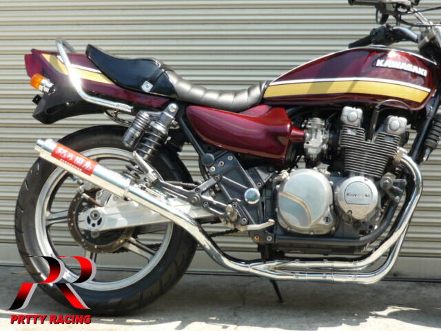 楽天市場】KAWASAKI ゼファー400/χ 54π PRETTY ガニマタブレット管