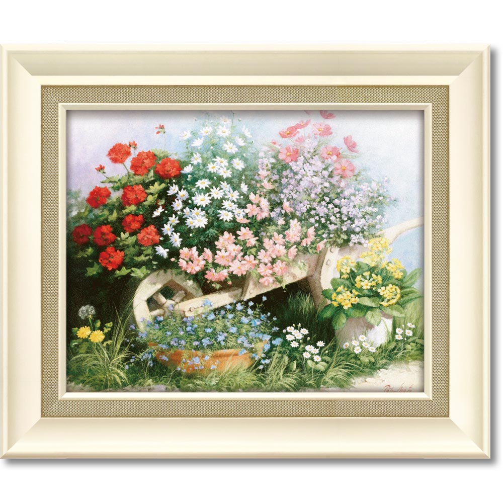 楽天市場】絵画 ピーターモッツ「ブーケ イン ピンク」 インテリア