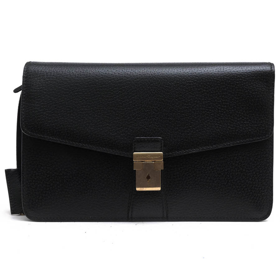 楽天市場】サルヴァトーレ フェラガモ ガンチーニ クラッチバッグ