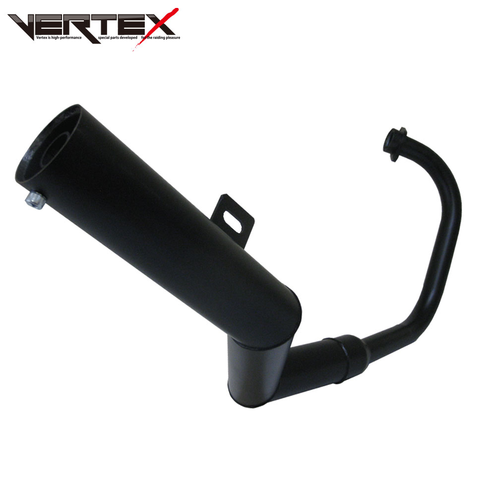 楽天市場】HONDA エイプ100 APE （PRETTYショート管） 黒 マフラー