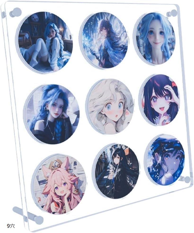 楽天市場】缶バッジ ディスプレイ ケース 収納 飾る アクリル スタンド