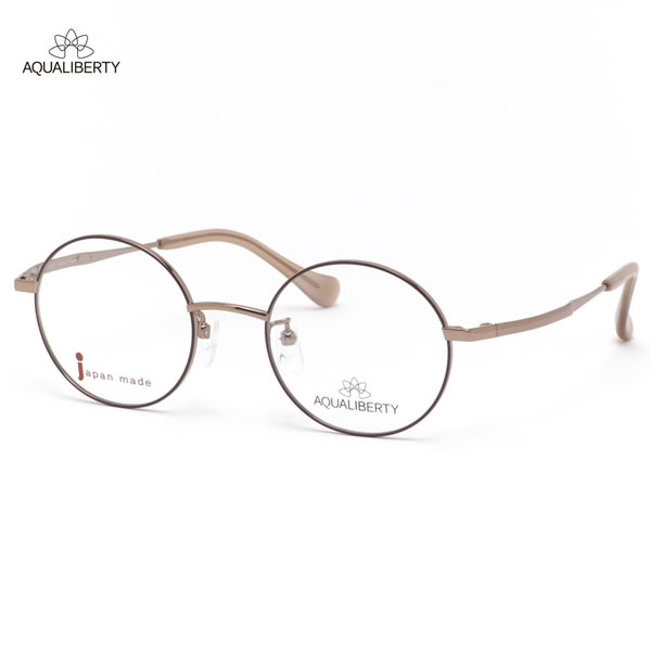 楽天市場】アクアリバティ メガネ AQ22507 DB 47 AQUALIBERTY 丸メガネ