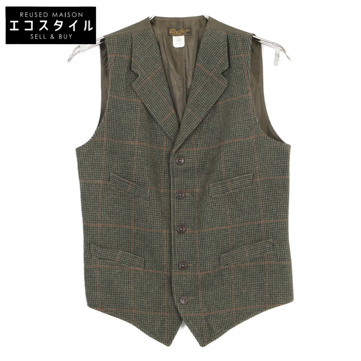 楽天市場】【未使用品】RRL 【JASPE VEST】L ストライプ ベスト ダブル